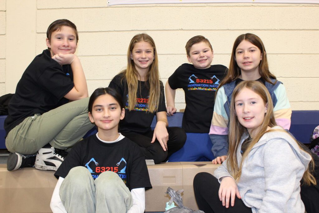 Group photo of six students.