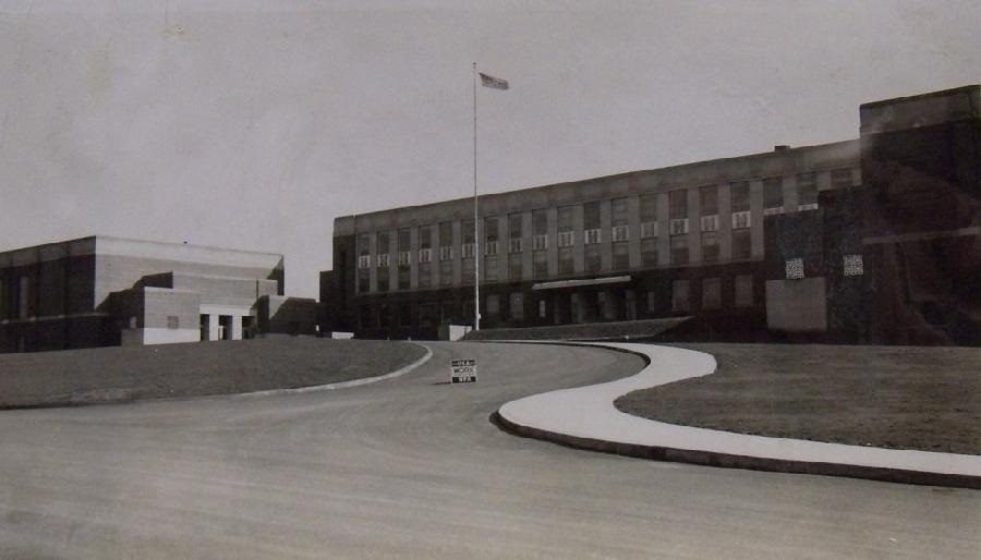 Old Photograph of Fort Hill High School