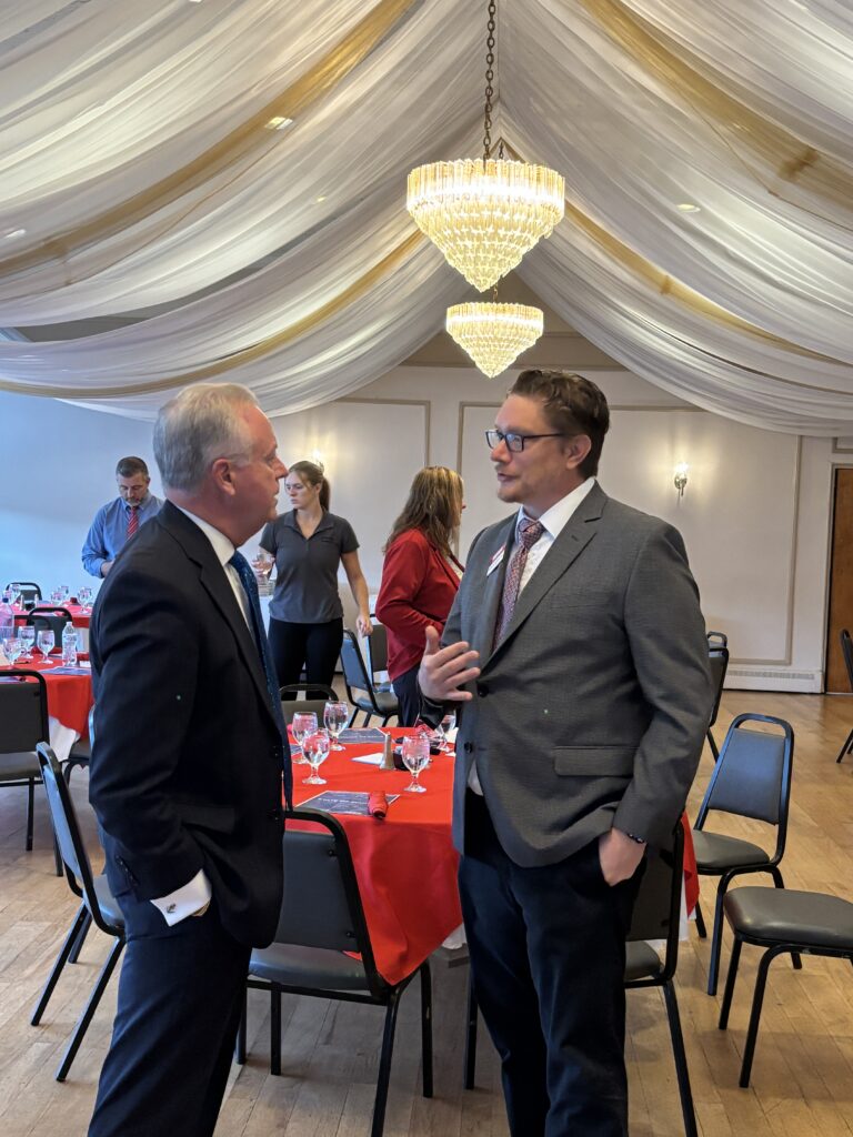 Dr. Michael Martirano meets with President of Frostburg State University, Dr. Shadow JQ Robinson 