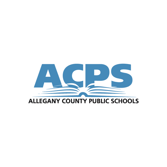 black and blue logo