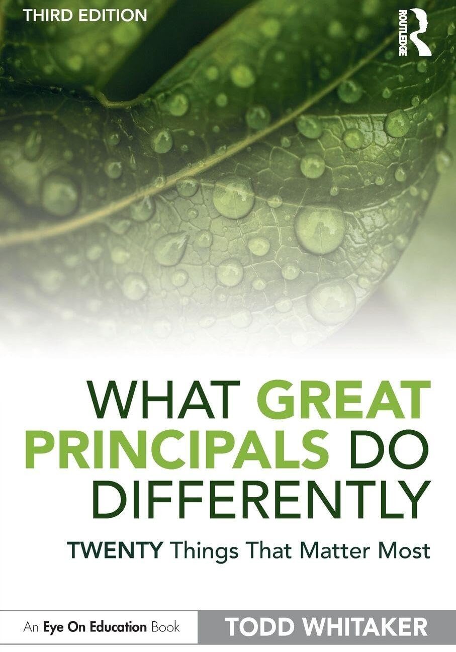 Great Principals Do Differently Cover